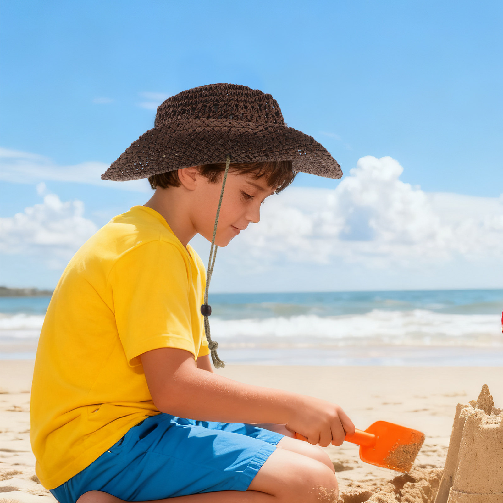 Kids Straw Cowboy Hat Western  - Cowboy Hat Straw recension och pris