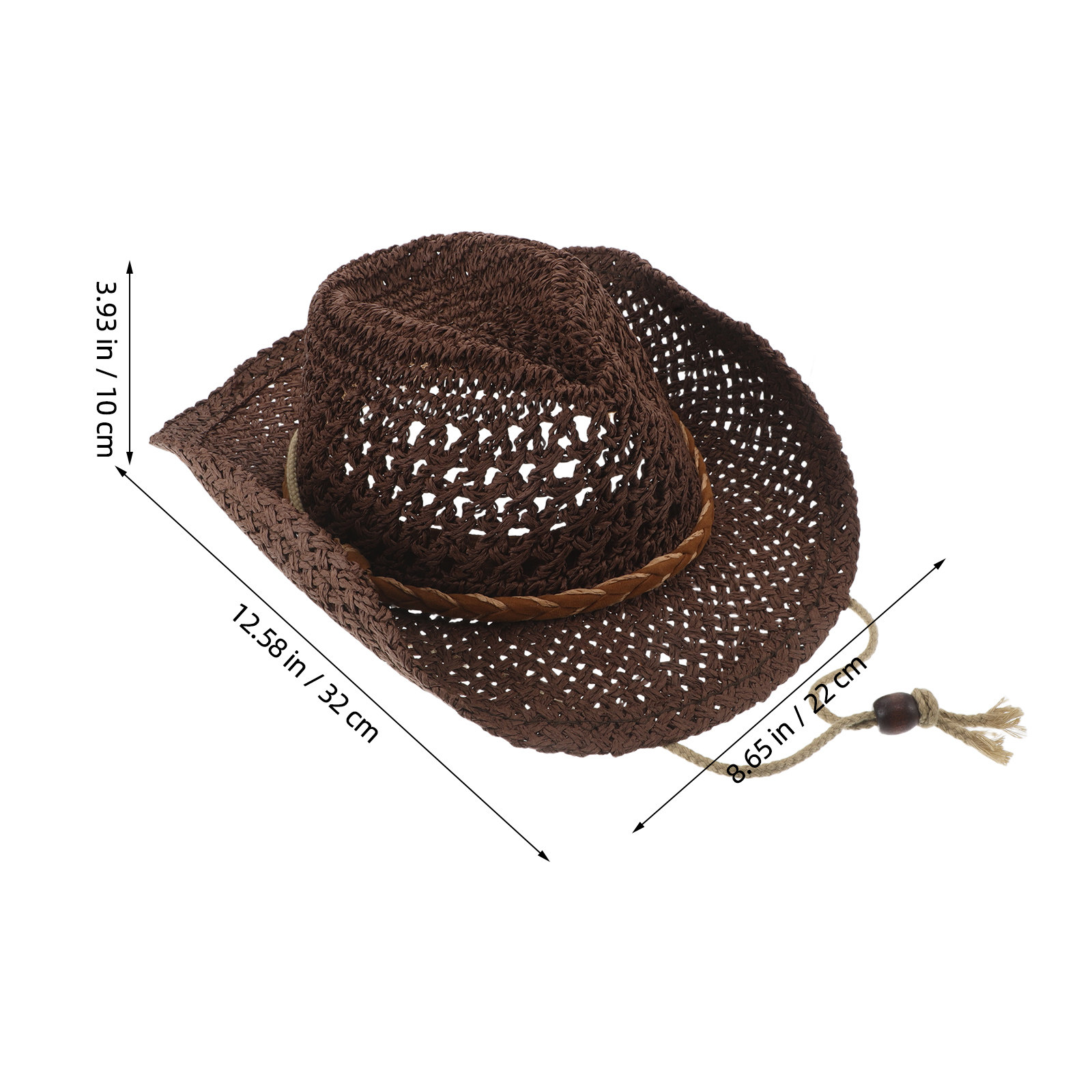 Kids Straw Cowboy Hat Western  - Cowboy Hat Straw recension och pris