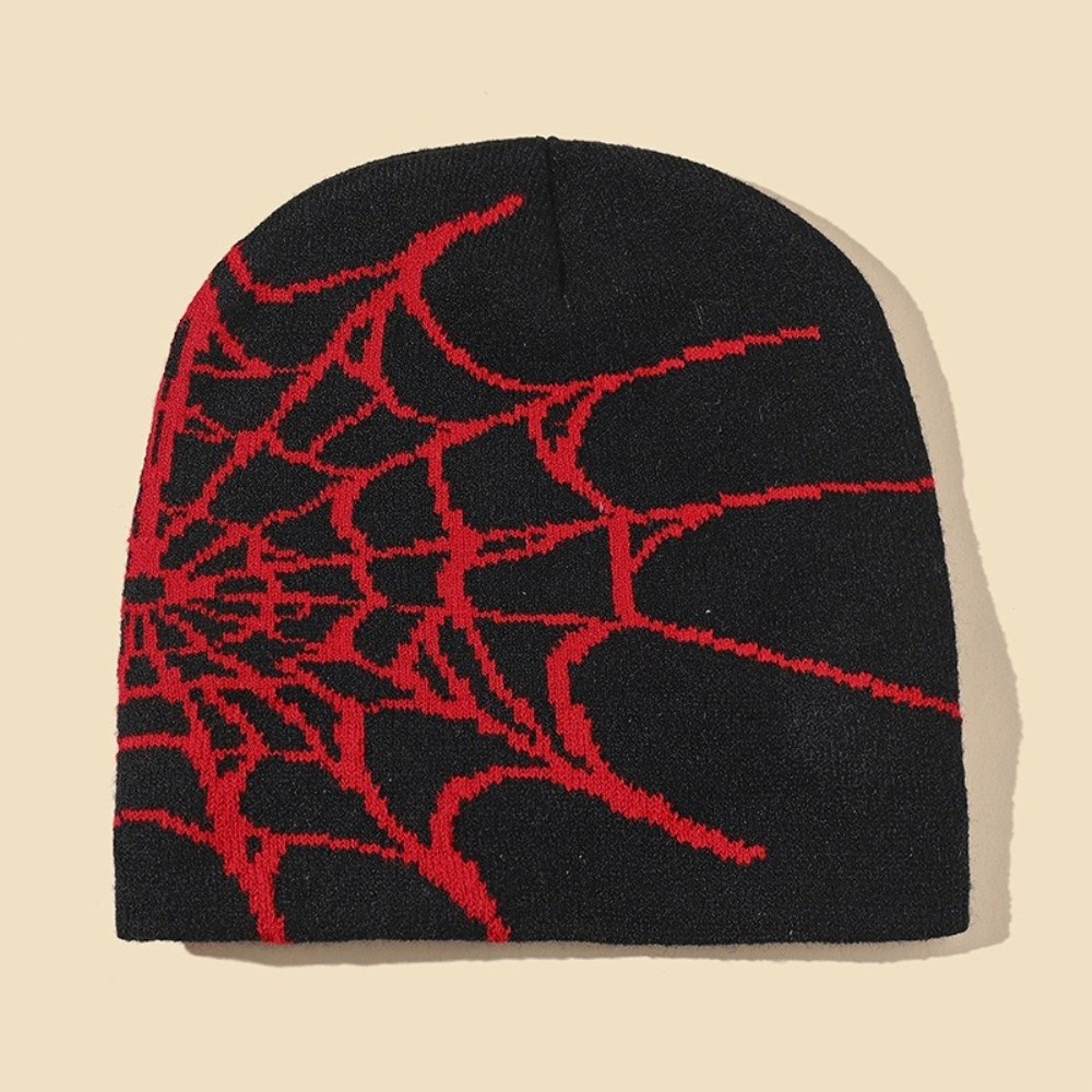 Vintage Soft Spider Web Patter - Beanie Cuffed Knit recension och pris
