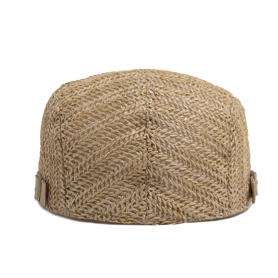 Straw Style Flat Cap Men Women - Newsboy Cap Ivy recension och pris