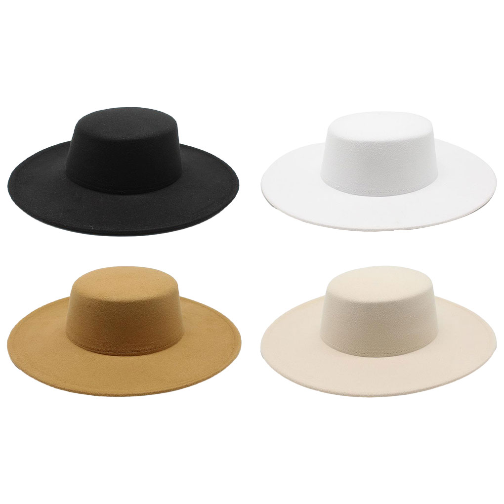 French Ladies Fedoras Top Bow  - Fedora Hat Wool recension och pris