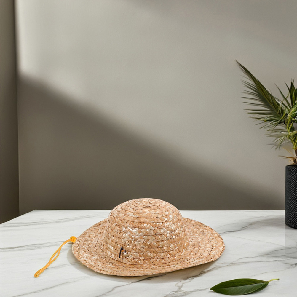 2Pcs Kids Straw Hat Natural Co - Sun Hat Wide Brim recension och pris