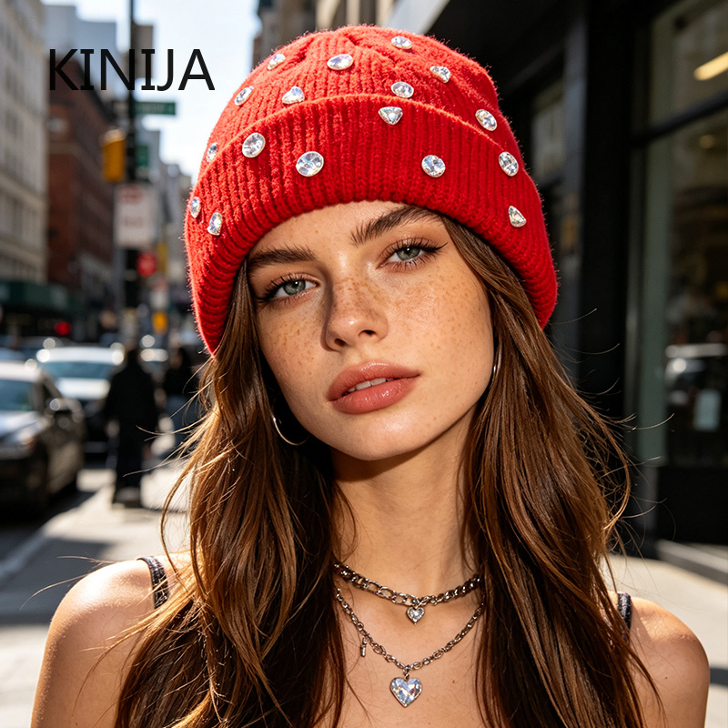Winter Knit Women Beanie Hat R - Beanie Cuffed Knit recension och pris