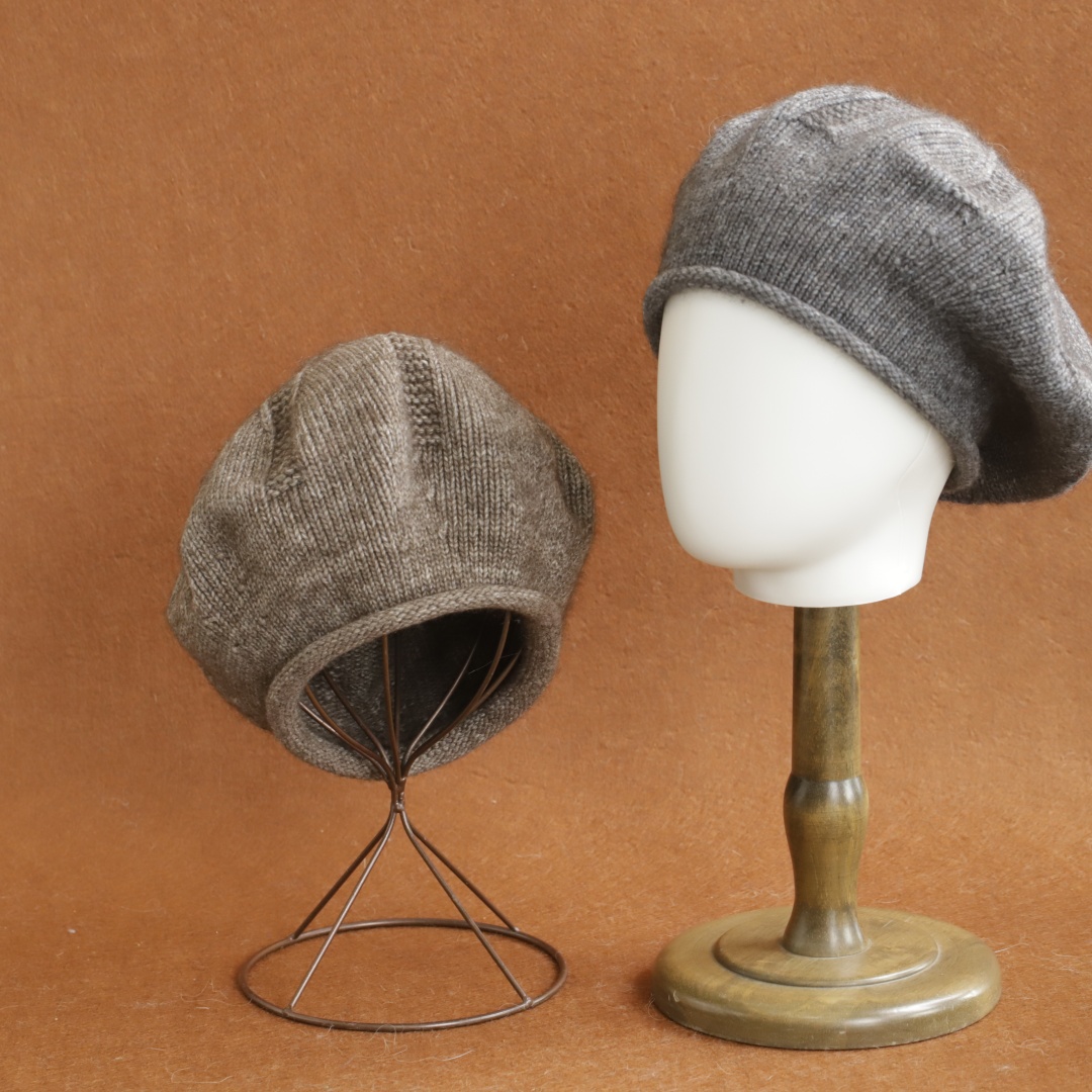 Soft Slouchy Knit Beret Hats f - Beret French Wool recension och pris