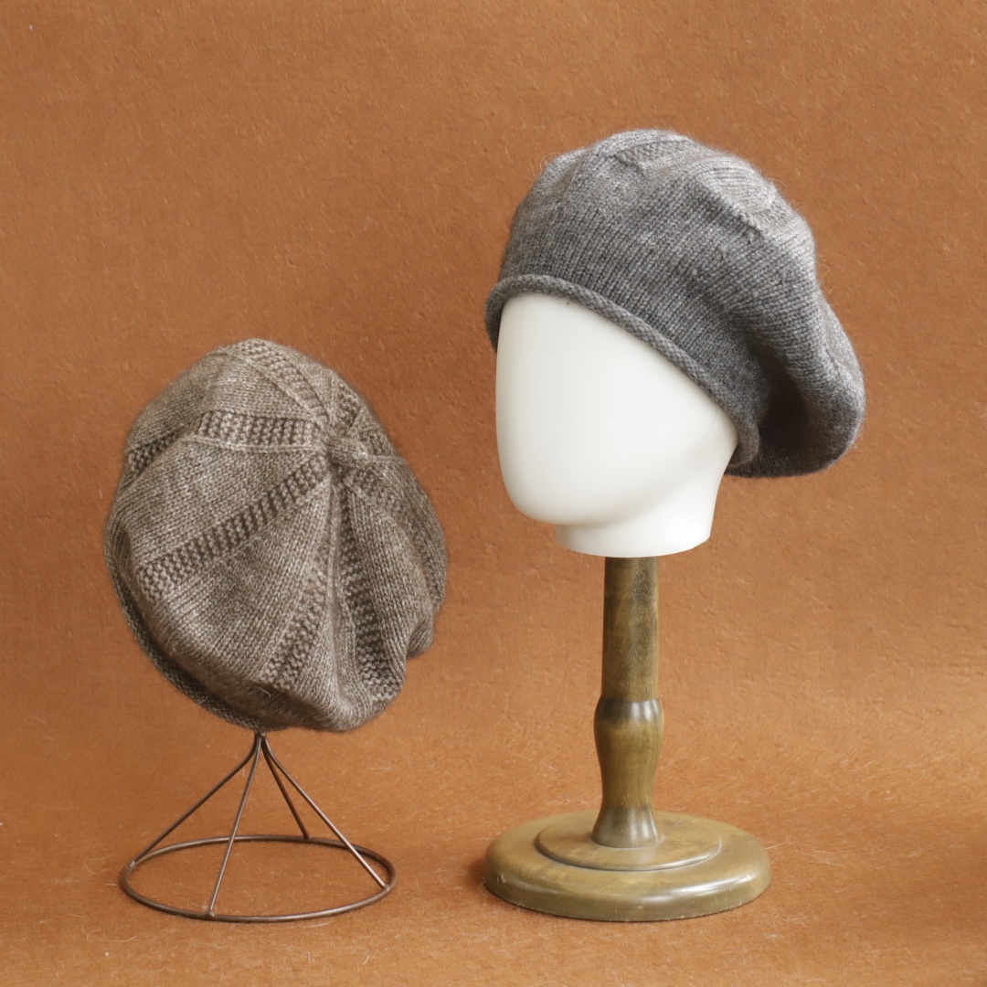 Soft Slouchy Knit Beret Hats f - Beret French Wool recension och pris